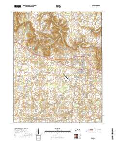 Elkton 2019 topographic map thumbnail