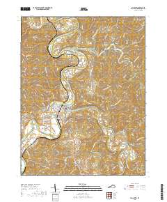 Falmouth 2019 topographic map thumbnail