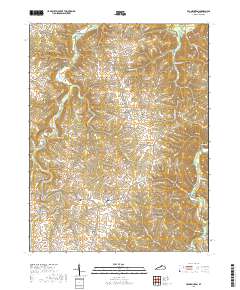 Franklinton 2019 topographic map thumbnail