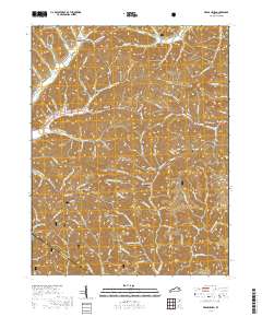 Frenchburg 2019 topographic map thumbnail