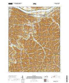 Garrison 2019 topographic map thumbnail
