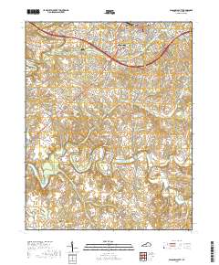 Glasgow South 2019 topographic map thumbnail