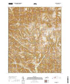 Glen Dean 2019 topographic map thumbnail