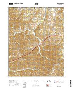 Gradyville 2019 topographic map thumbnail