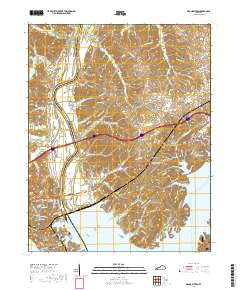 Grand Rivers 2019 topographic map thumbnail