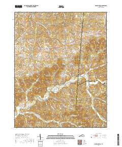 Gravel Switch 2019 topographic map thumbnail