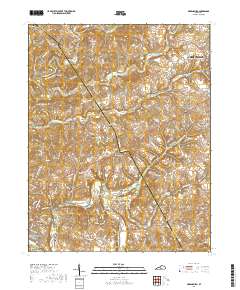 Greensburg 2019 topographic map thumbnail