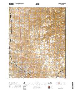Harrodsburg 2019 topographic map thumbnail