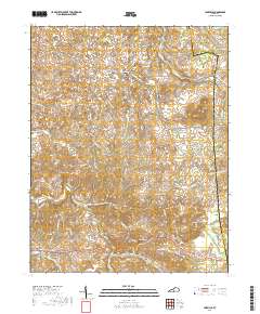 Hiseville 2019 topographic map thumbnail