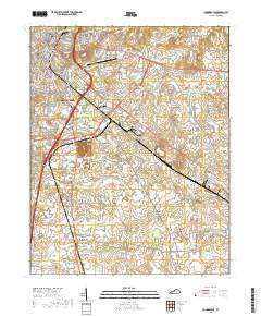 Hopkinsville 2019 topographic map thumbnail