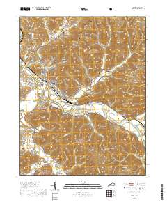 Irvine 2019 topographic map thumbnail