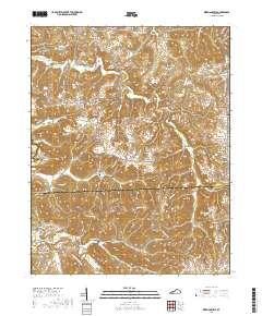 Kirkmansville 2019 topographic map thumbnail