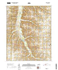 Kirksey 2019 topographic map thumbnail