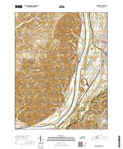 Kosmosdale 2019 topographic map thumbnail