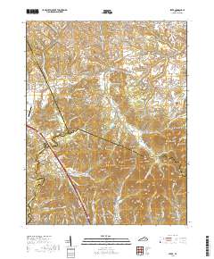 Levee 2019 topographic map thumbnail