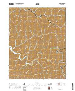 Lick Creek 2019 topographic map thumbnail