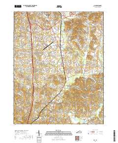 Lily 2019 topographic map thumbnail