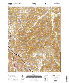 London 2019 topographic map thumbnail