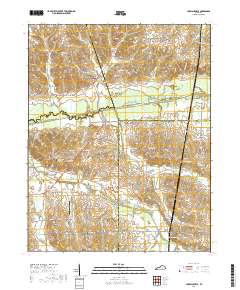 Lovelaceville 2019 topographic map thumbnail