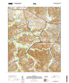 Madisonville West 2019 topographic map thumbnail