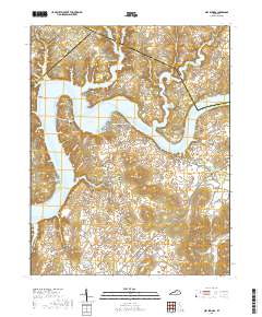 Mill Springs 2019 topographic map thumbnail