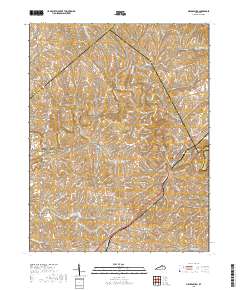 Millersburg 2019 topographic map thumbnail