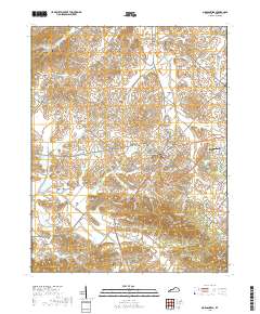 Morganfield 2019 topographic map thumbnail