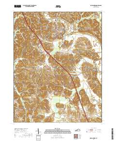 Morgantown 2019 topographic map thumbnail
