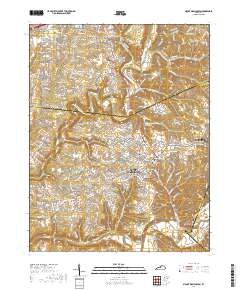 Mount Washington 2019 topographic map thumbnail
