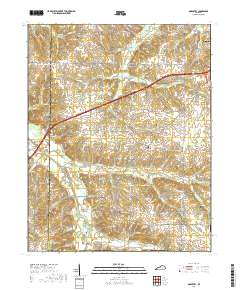 Oak Level 2019 topographic map thumbnail