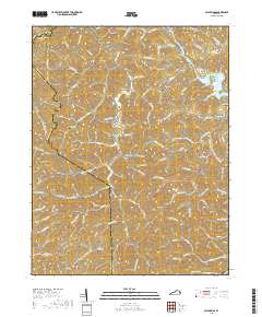 Oil Springs 2019 topographic map thumbnail