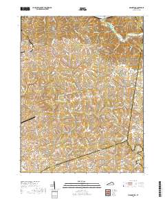 Orangeburg 2019 topographic map thumbnail
