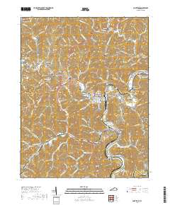 Paintsville 2019 topographic map thumbnail