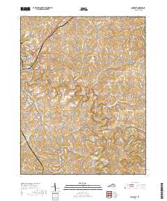 Paris East 2019 topographic map thumbnail