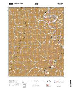 Pikeville 2019 topographic map thumbnail