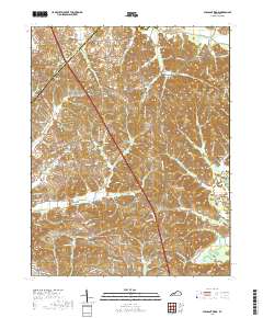 Pleasant Ridge 2019 topographic map thumbnail