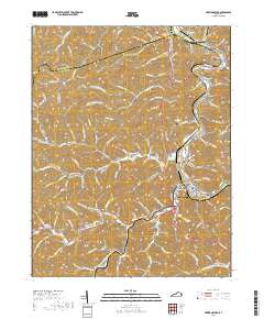Prestonsburg 2019 topographic map thumbnail