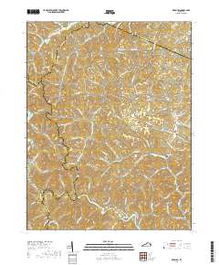 Redbush 2019 topographic map thumbnail