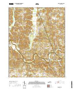 Reedyville 2019 topographic map thumbnail