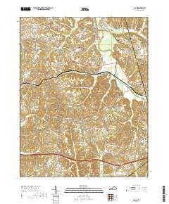 Rosine 2019 topographic map thumbnail