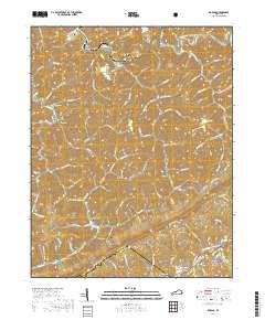Roxana 2019 topographic map thumbnail