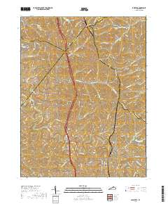 Sadieville 2019 topographic map thumbnail