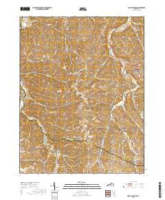Saint Catharine 2019 topographic map thumbnail