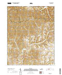 Saloma 2019 topographic map thumbnail