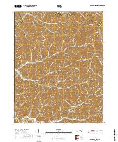 Salyersville North 2019 topographic map thumbnail