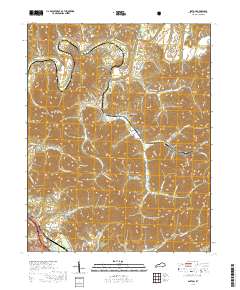 Saxton 2019 topographic map thumbnail