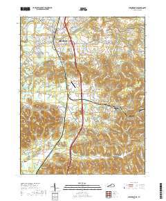 Shepherdsville 2019 topographic map thumbnail