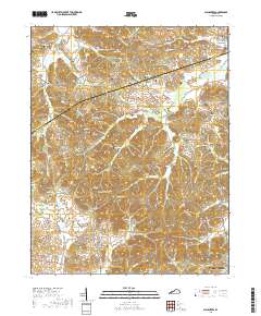 Slaughters 2019 topographic map thumbnail