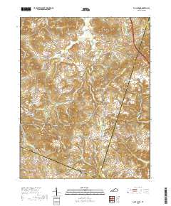 Sugar Grove 2019 topographic map thumbnail