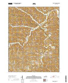 Tygarts Valley 2019 topographic map thumbnail